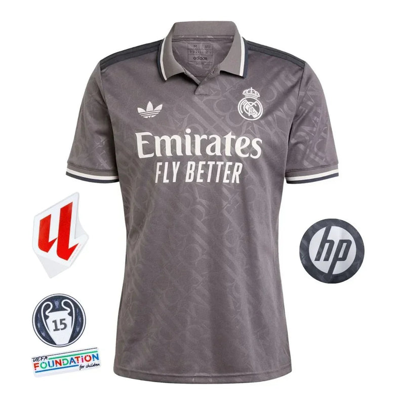 Camiseta Real Madrid Hombre Tercera Equipación 24/25