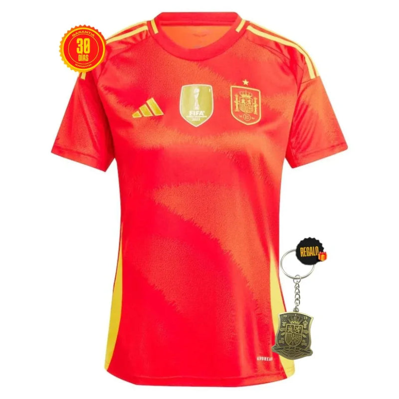 Camiseta España Mujer Primera Equipación 2024/25