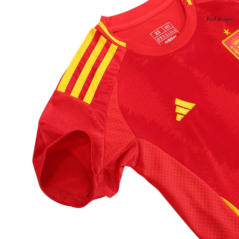 Conjunto España Niños Primera Equipación 2024/25